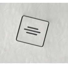 Symbool van drie horizontale lijnen in een vierkant, dat een menufunctie of filterinstellingen voorstelt