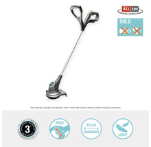 Accu grastrimmer, 18 volt, snijbreedte 23 cm