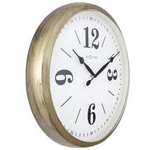 NEXTIME Wandklok Classic wit ø 39 cm