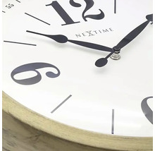 NEXTIME Wandklok Classic wit ø 39 cm