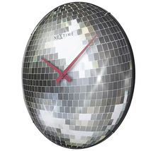NEXTIME Wandklok Disco Ball ø 35 cm