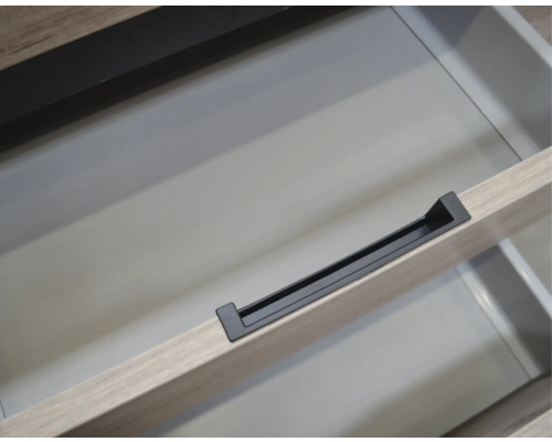 Gedetailleerde opname van een open lade met handgreep