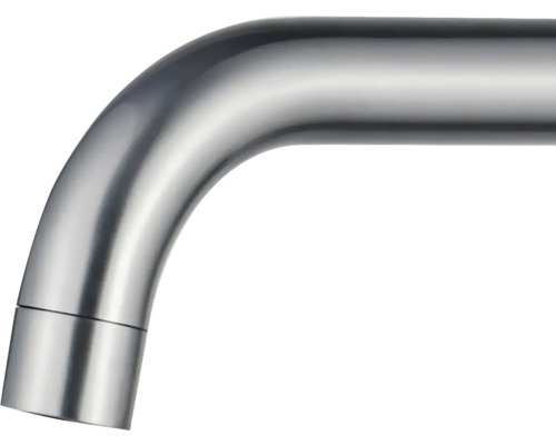 Roestvrijstalen douchearm gebogen