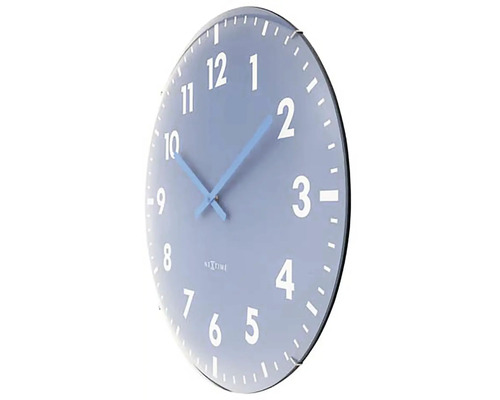 Ronde wandklok met uur- en minutenwijzer