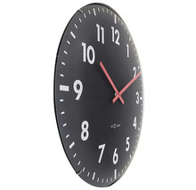 NEXTIME Wandklok Duomo zwart ø 50 cm