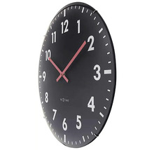 NEXTIME Wandklok Duomo zwart ø 50 cm