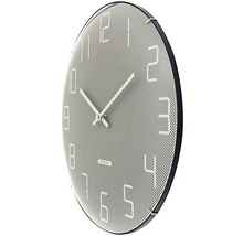NEXTIME Wandklok Shade grijs ø 35 cm