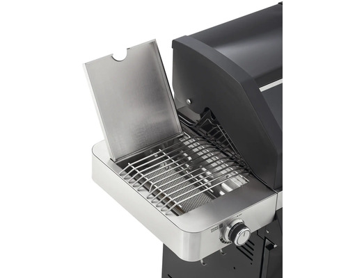 Detailweergave van een metalen grillrooster