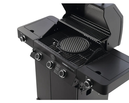 Gasbarbecue met grillrooster en zijplanken