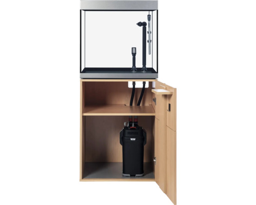 Aquarium met onderkast en filter