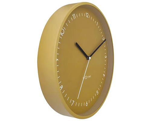 Ronde wandklok met uuraanduiding