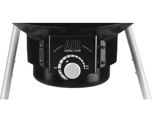 Luchtregelsysteem van een barbecue