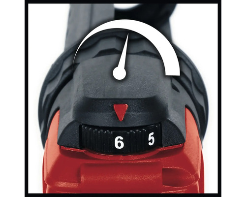 Detailweergave van een snelheidsregelaar op een gereedschap