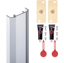 Aluminium profiel inclusief montageaccessoires