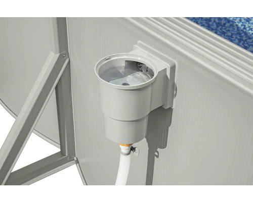 Zwembadskimmer op een frame zwembad