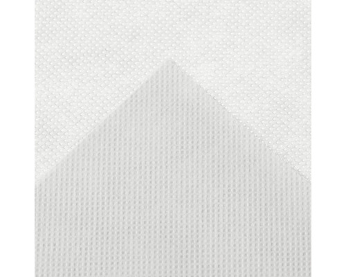 Close-up van een witte vliesdoek