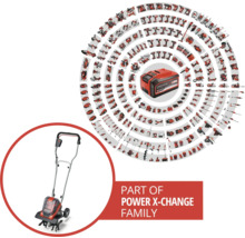 Power X-Change familie met accu en cultivator
