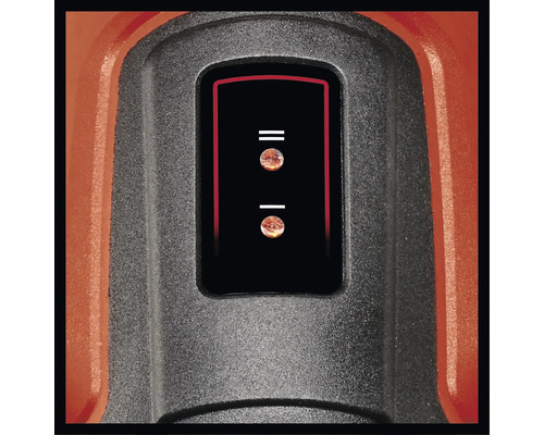 Weergave voor lage en hoge versnelling op de accuboormachine