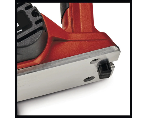 Detailweergave van een schaafmachine met metalen basis