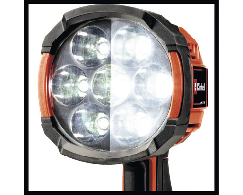 Einhell draadloze led bouwlamp met vijf leds