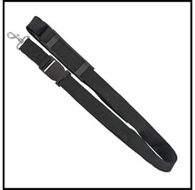 Schouderriem met karabijnhaak en gesp