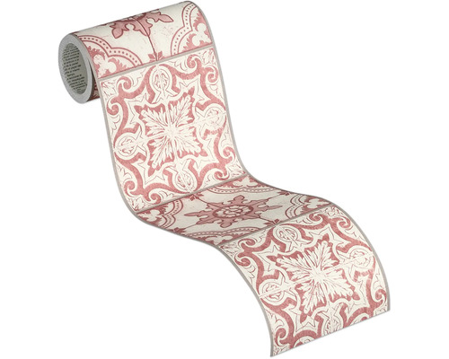 Behangrol met tegeldecor