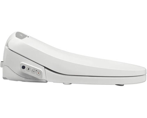 Witte douchewc-bril voor het toilet