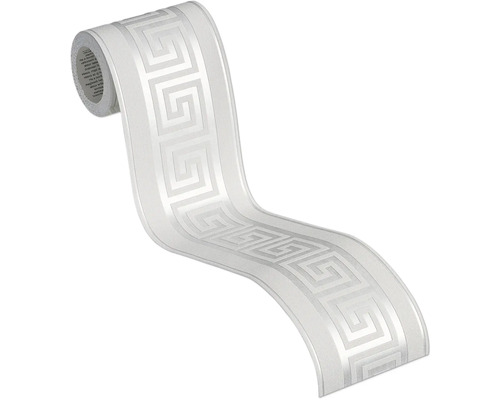 Behangrand met meandermotief op rol