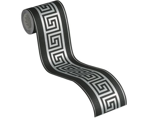 Borduur met Grieks meandermotief op rol