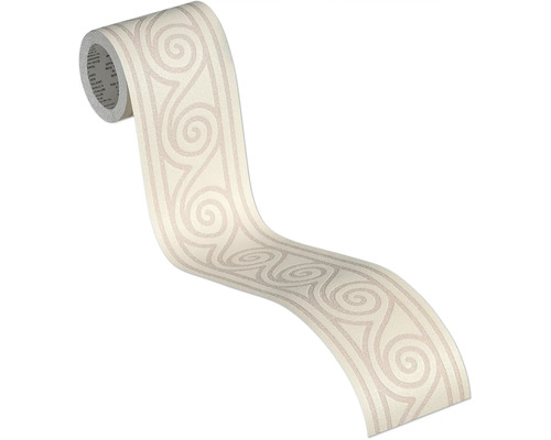 Rol behangrand met spiraalpatroon
