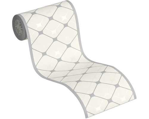 Rol behang met geometrisch patroon