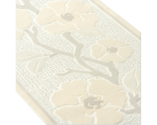 Behangrand met bloemmotief