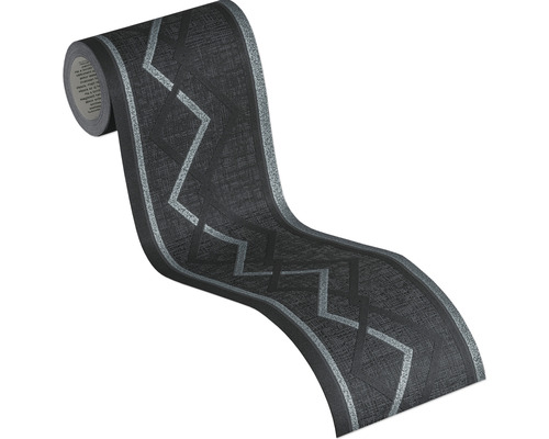 Rol borderbehang met geometrisch patroon
