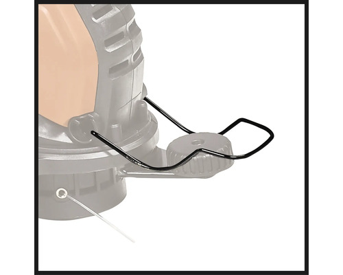 Brandstoftank beschermbeugel voor grastrimmer