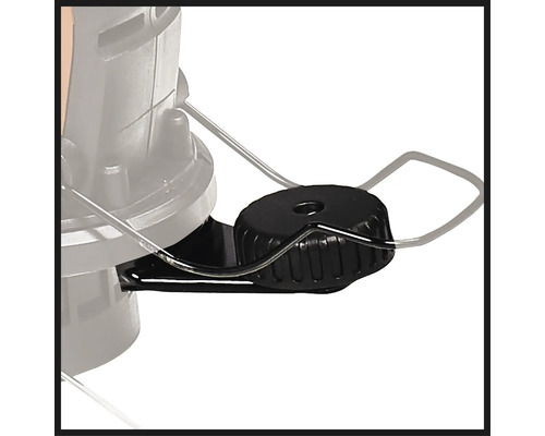 Detailweergave van een stofzuiger met zwarte draaiknop voor het instellen van de zuigkracht