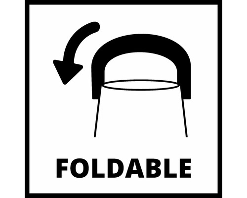 Symbool opvouwbaar