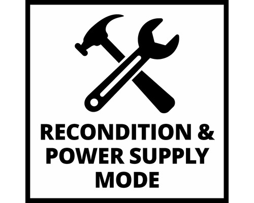 Symbool voor reconditionerings- en voedingsmodus