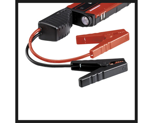 Starthulp met klemmen en USB-aansluitingen