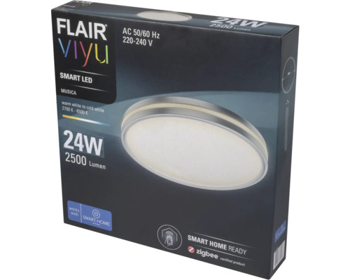 Verpakking van een Flair Viyu 24 Watt Smart LED-plafondlamp