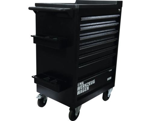 Gereedschapswagen met meerdere laden en rollen