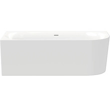 Rechthoekig bad met afvoer