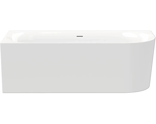 Rechthoekig bad met afvoer