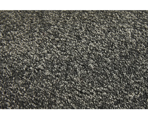 Close-up van een grijs tapijt met korte pool.