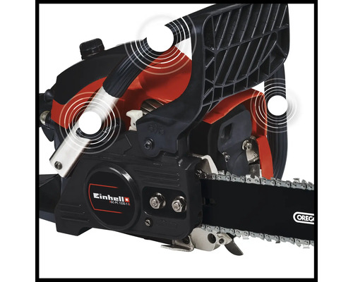 Detailopname van de Einhell kettingzaag