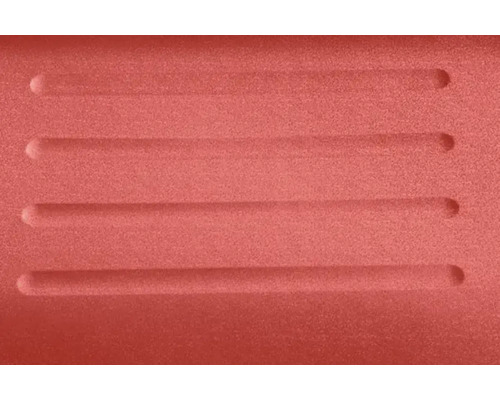 Close-up van een materiaal met groeven