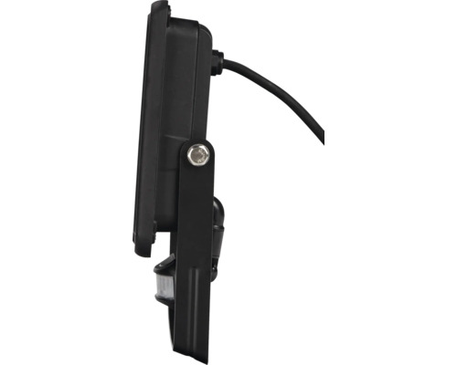 LED-buitenlamp met bewegingsmelder, zijaanzicht