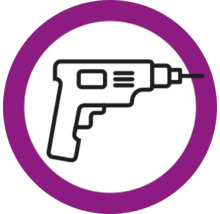 Boormachine symbool
