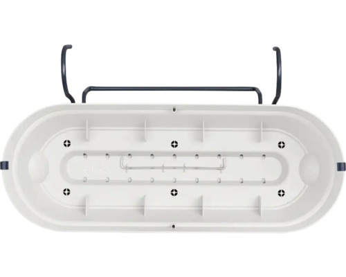 Balkonbak met ophanging van bovenaf