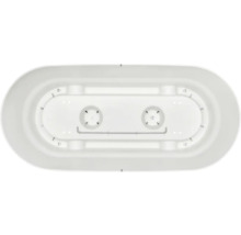 Bevestiging voor ligbad voor wandmontage, bovenaanzicht