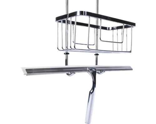 Doucheplank met trekker van metaal